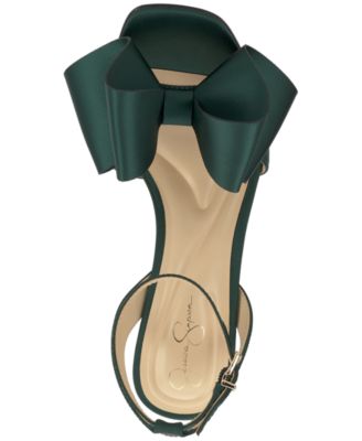 Women's Olivine Bow High-Heel Stiletto Dress Sandals