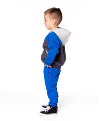 Baby Boys Fleece Sweatpants Blue