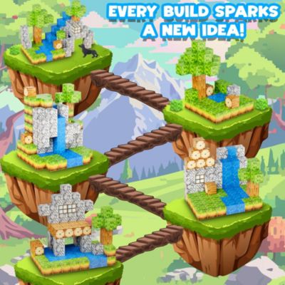 Magnetic Blocks Building Cubes Game, Sensory Toys – 145 Pieces for Kids Learning, Creative Play, and Motor Skill Development