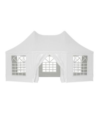 20x15 Party Tent Heavy Duty Waterproof White