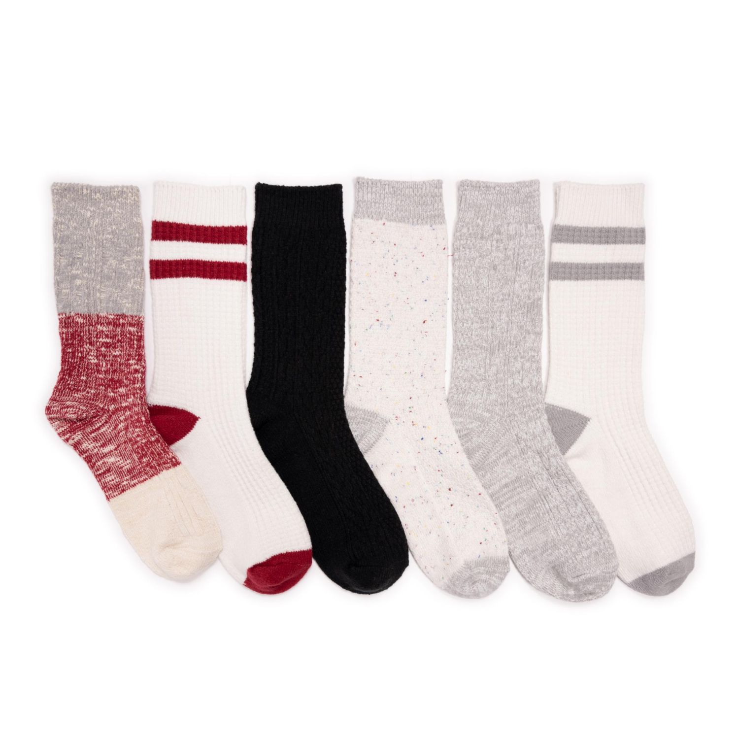 Women's Microfiber Boot Socks 6 Pack
