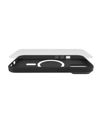 Protection Pack Tough Case and Glass Screen Protector for Apple iPhone 15 / iPhone 14 / iPhone 13-Black