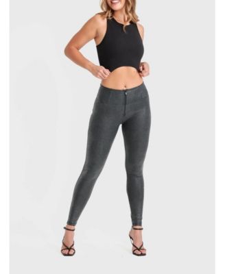 Women's Snake Skin High-Rise Sculpting Pants