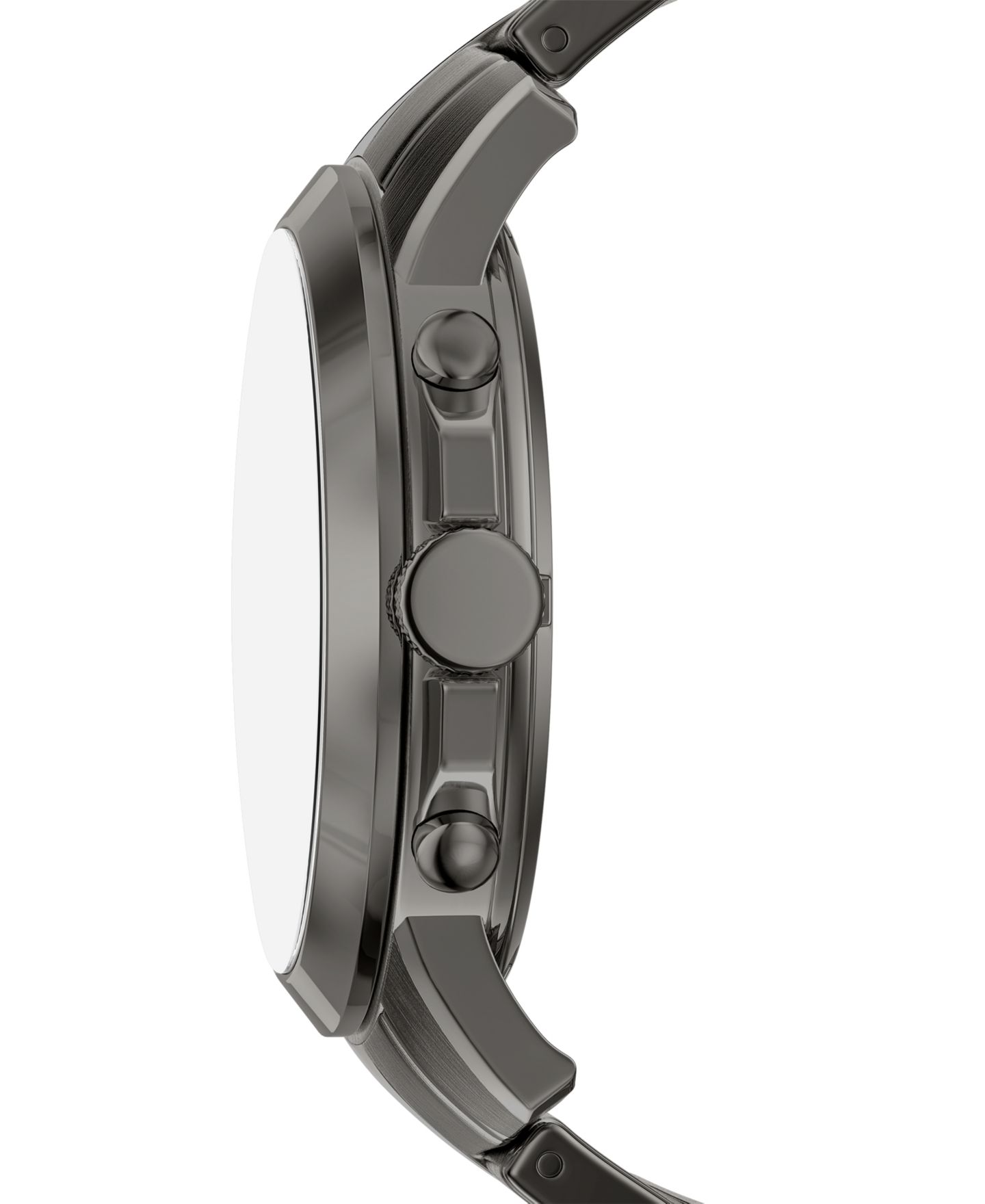 Мужские часы Fossil Grant Chronograph Gunmetal Stainless Steel Watch, 44mm — фото 2