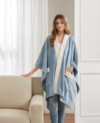 Cozy Plush Printed Wrap, 50" x 70", Exclusively at Macy’s