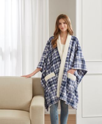 Cozy Plush Printed Wrap, 50" x 70", Exclusively at Macy’s