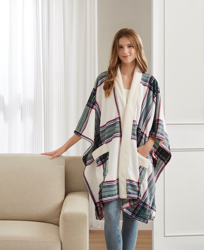 Cozy Plush Printed Wrap, 50