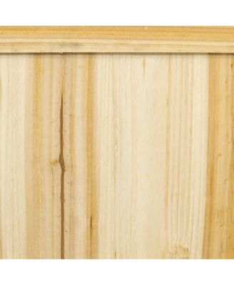 Raised Garden Bed, Wooden Planter with Trellis for Vine Climbing