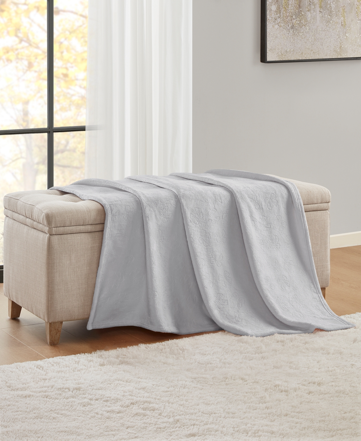 Premier Comfort Cozy Embossed Blanket, 50" X 60"