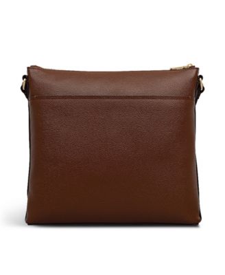 Pockets Texture Small Zip Top Crossbody Bag