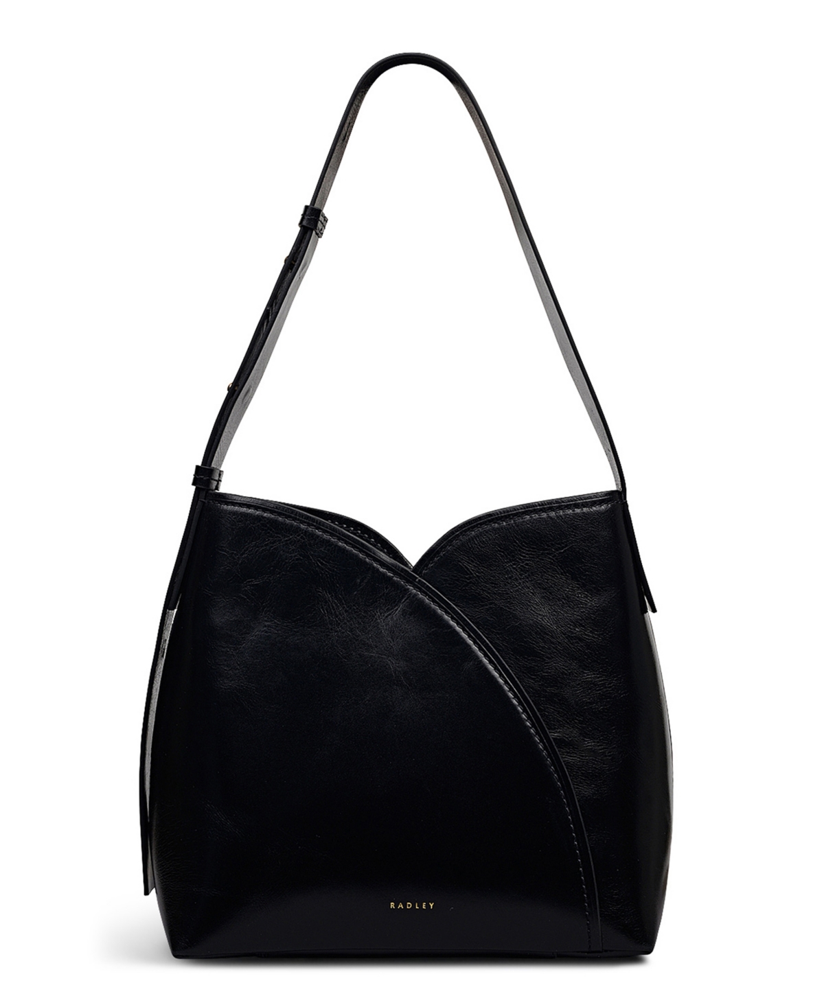 Radley London Tulip Street Small Open Top Shoulder Bag In Black