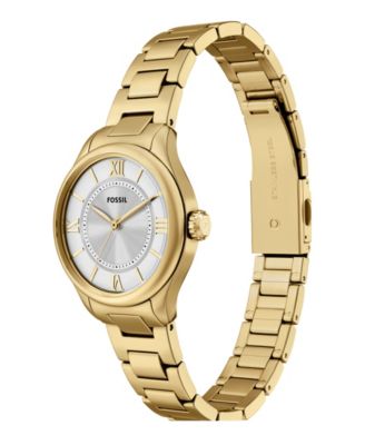 Women's Gilmore Three-Hand Gold-Tone Stainless Steel Watch, 28mm