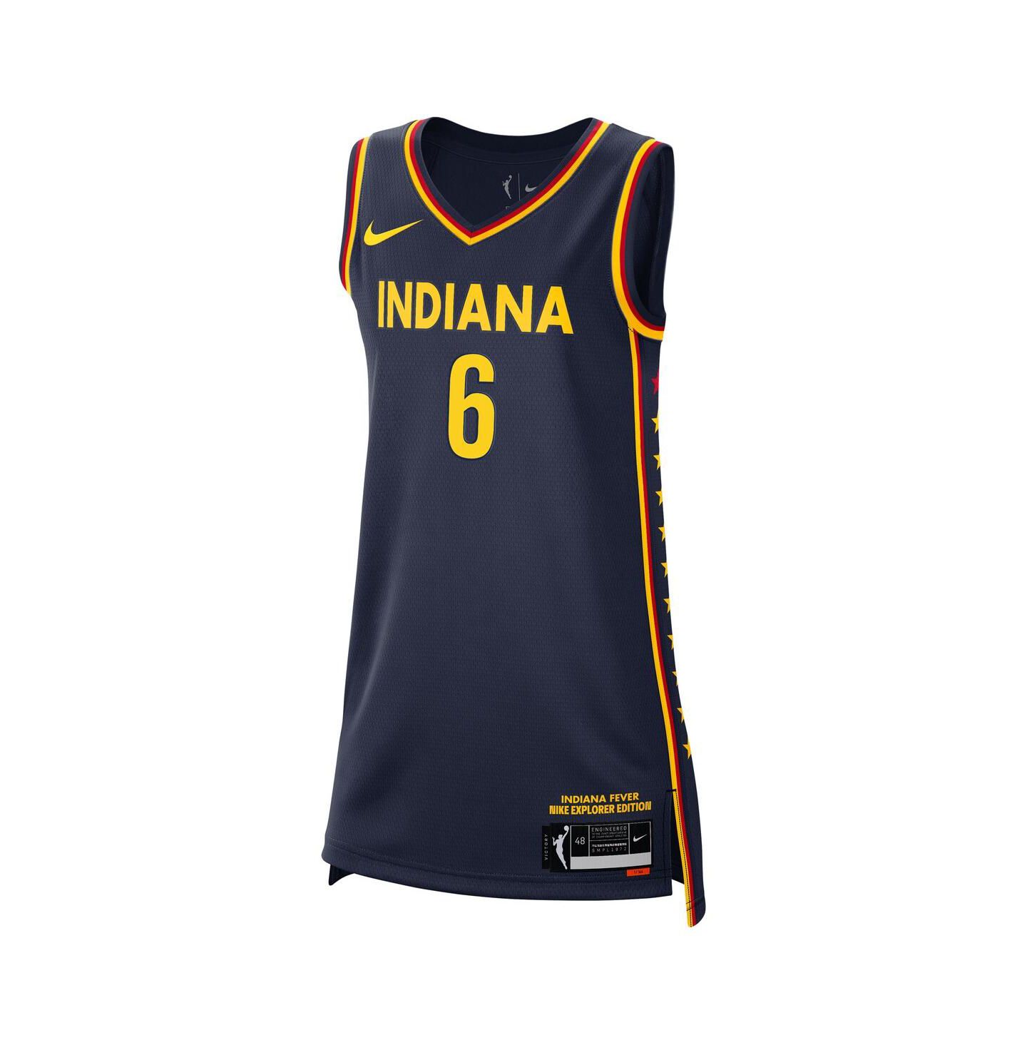 Топ Nike Natasha Howard Navy Indiana Fever Explorer Edition Victory Jersey — фото 2