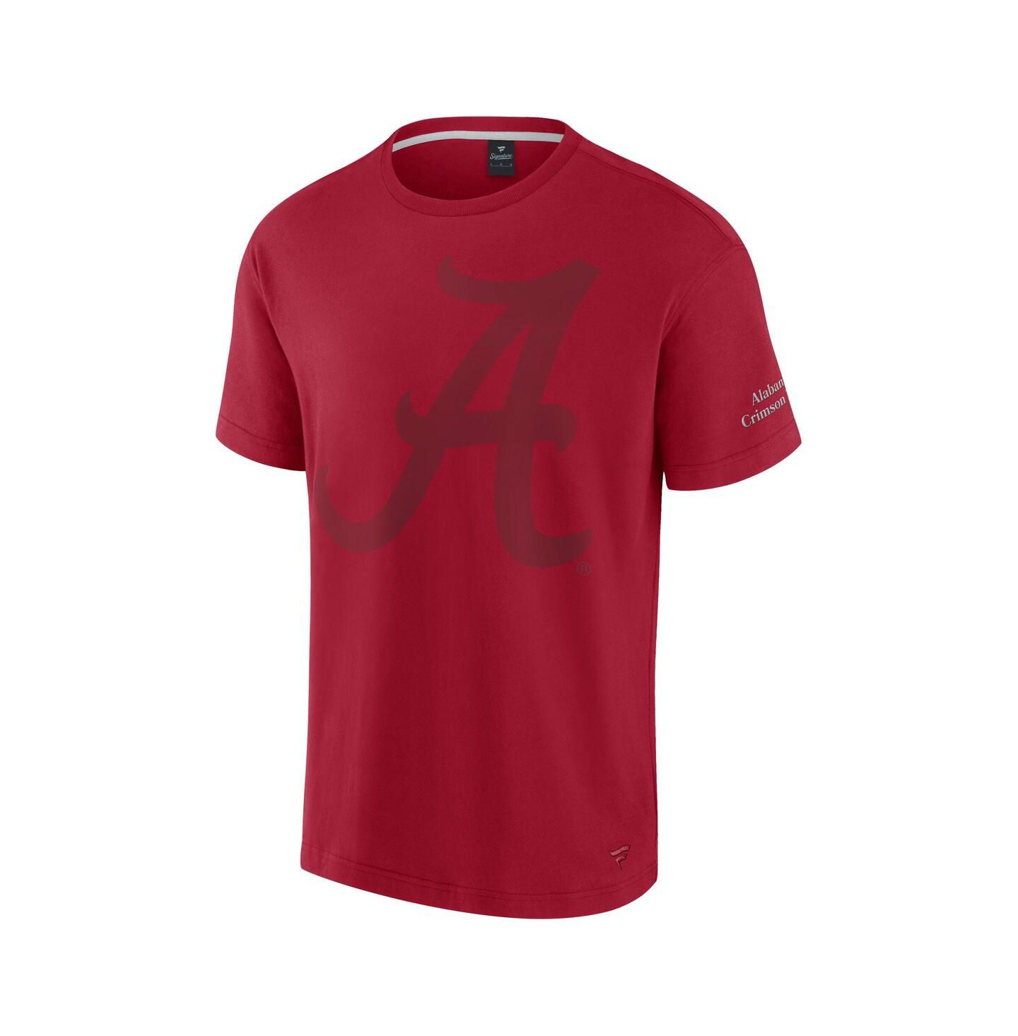 Мужская футболка Fanatics Crimson Alabama Crimson Tide Iconic — фото 2