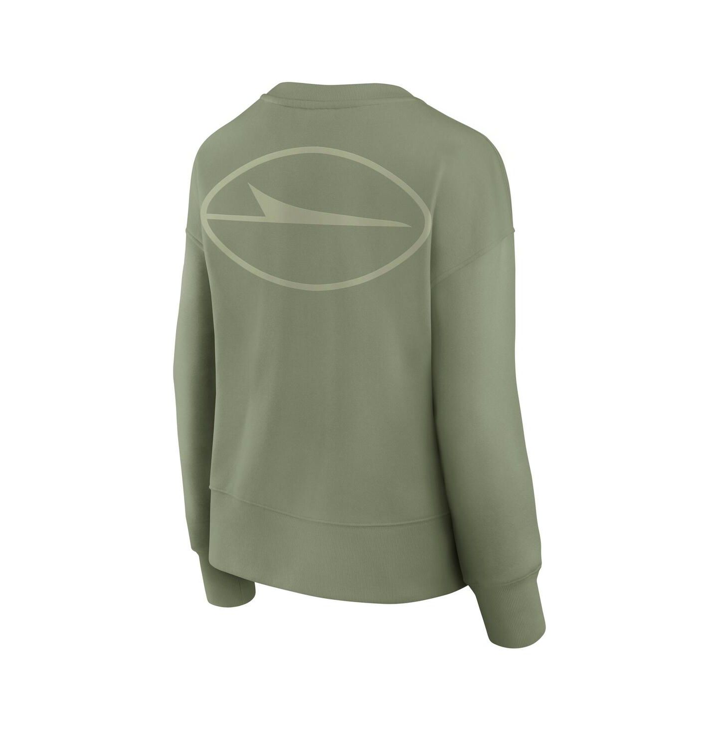 Женская толстовка Fanatics Green New York Jets Elements Pullover — фото 2