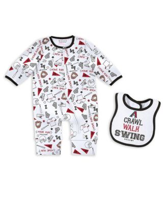 WEAR by Erin Andrews - Baby Boys and Girls Arizona Diamondbacks Sleep Play Set