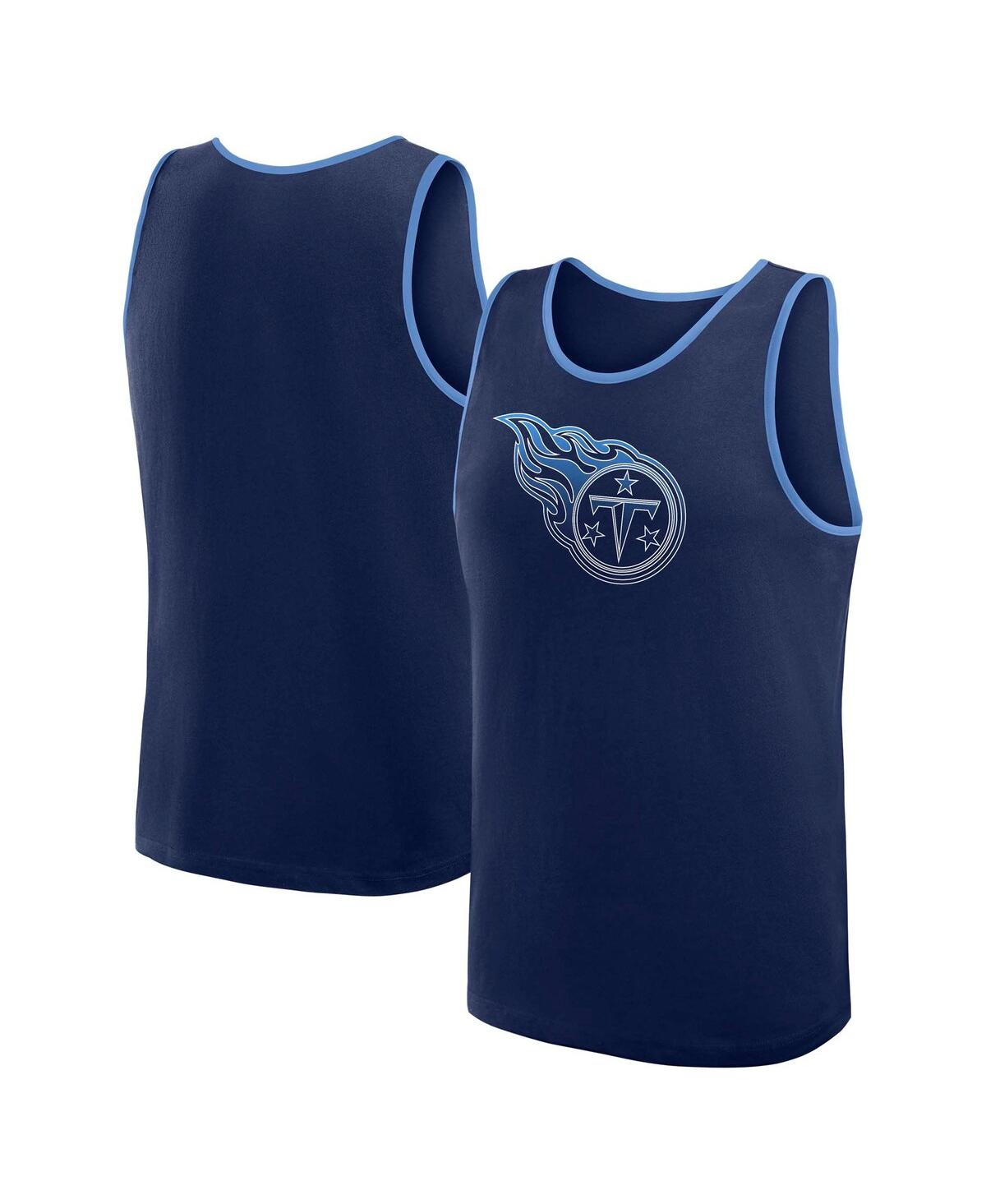 Men's Navy Tennessee Titans Unmatched Success Tank Top - Navy