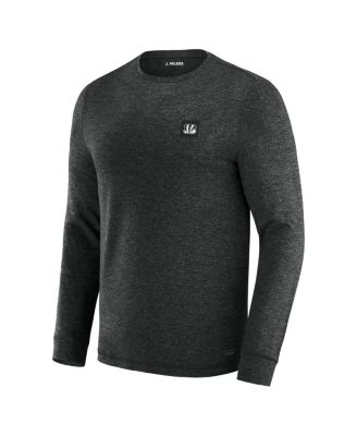 Men's Black Cincinnati Bengals Four Down Long Sleeve T-Shirt