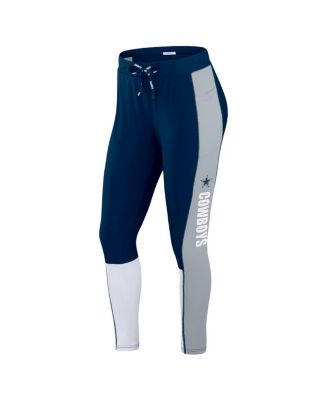 Women's Navy Dallas Cowboys Color-Block Leggings