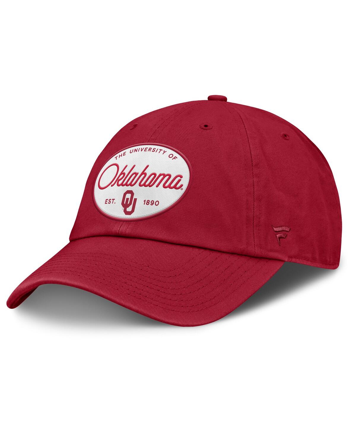 Women's Crimson Oklahoma Sooners Candid Adjustable Hat - Crimson