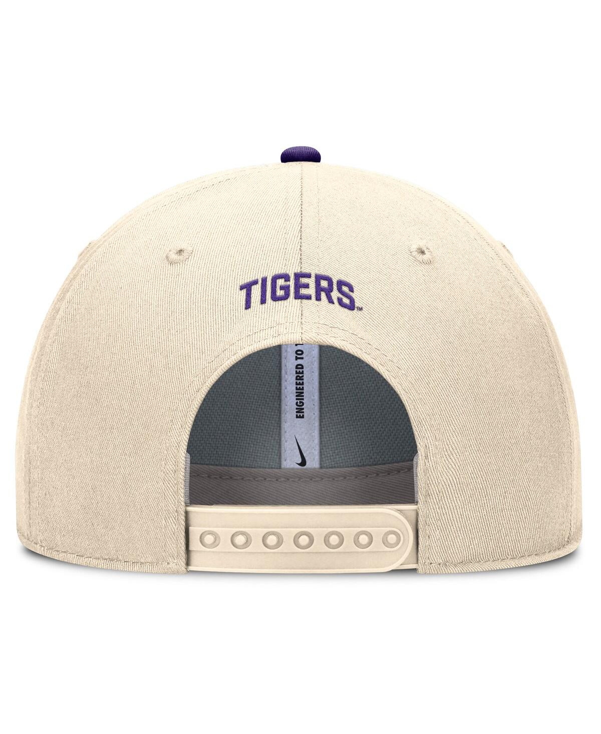Nike Lsu Primetime Rise  Men's Dri-fit College Trucker Adjustable Hat In Brown