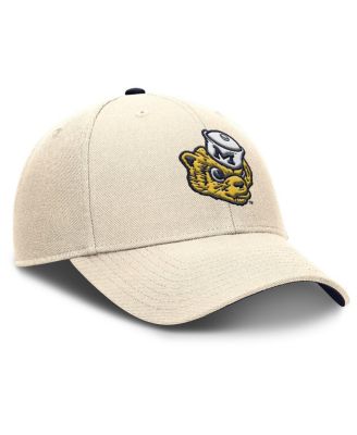 Men's Natural Michigan Wolverines Rise Legacy Adjustable Hat