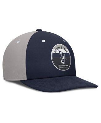 Men's Navy/Gray Penn State Nittany Lions Prep Pro Performance Snapback Hat