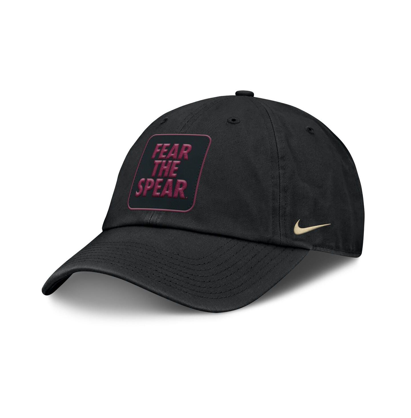 Мужская кепка Nike Black Florida State Seminoles Local Club Adjustable Hat — фото 1