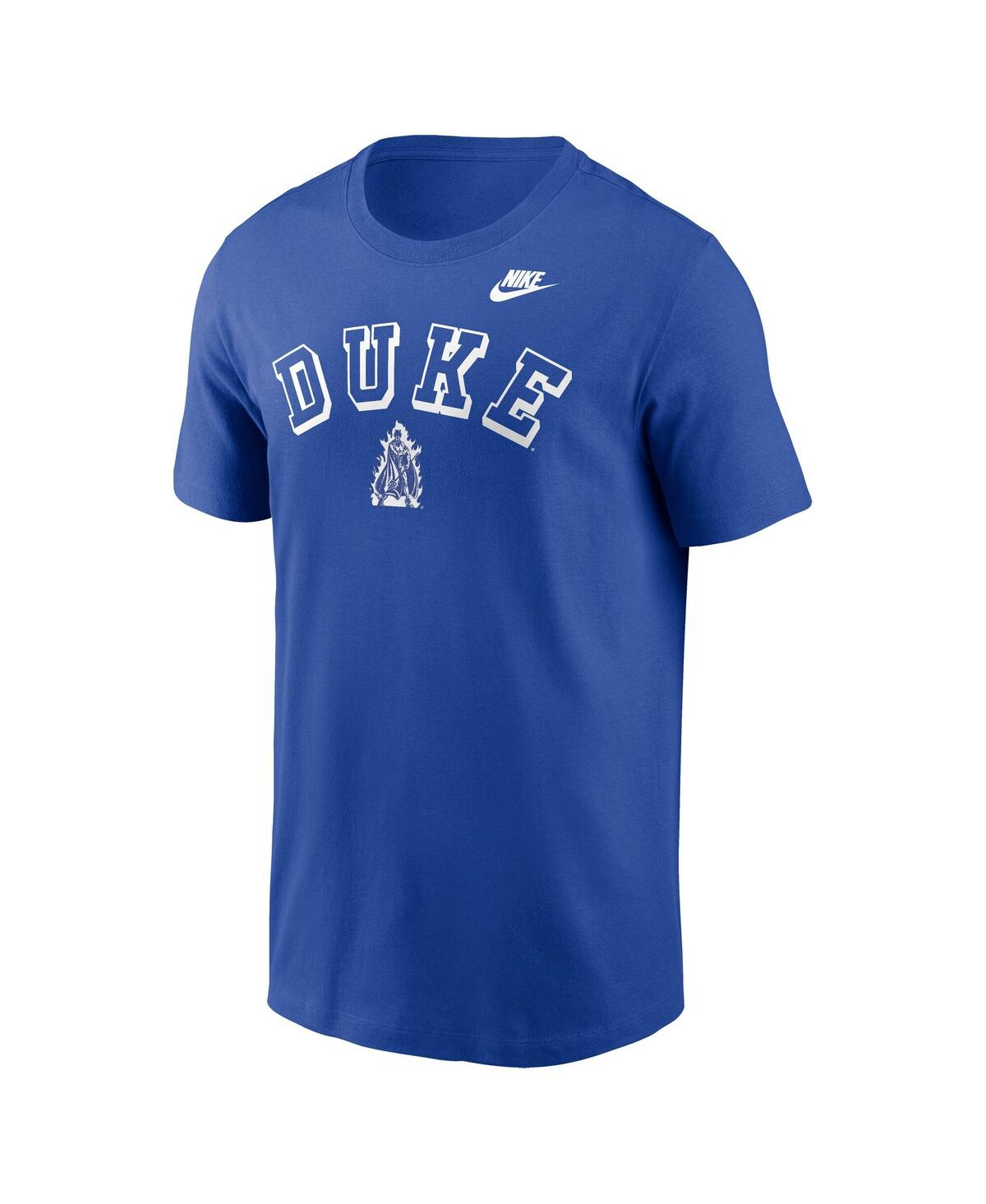 Nike Men's Royal Duke Blue Devils Legacy Nickname T-shirt In Blue