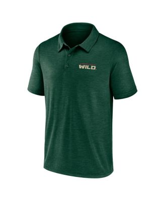 Men's Green Minnesota Wild Unstoppable Polo Shirt