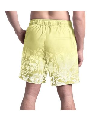 Men's&nbsp;Yellow San Diego Padres Lagoon Fiesta Swim Shorts