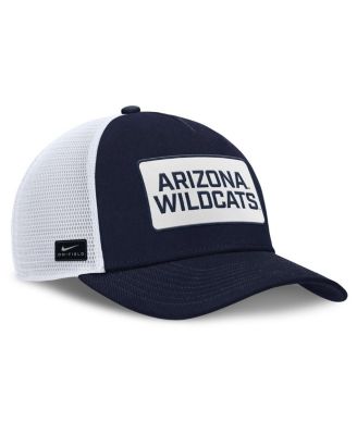 Men's Navy/White Arizona Wildcats 2025 On-Field Rise Patch Trucker Adjustable Hat