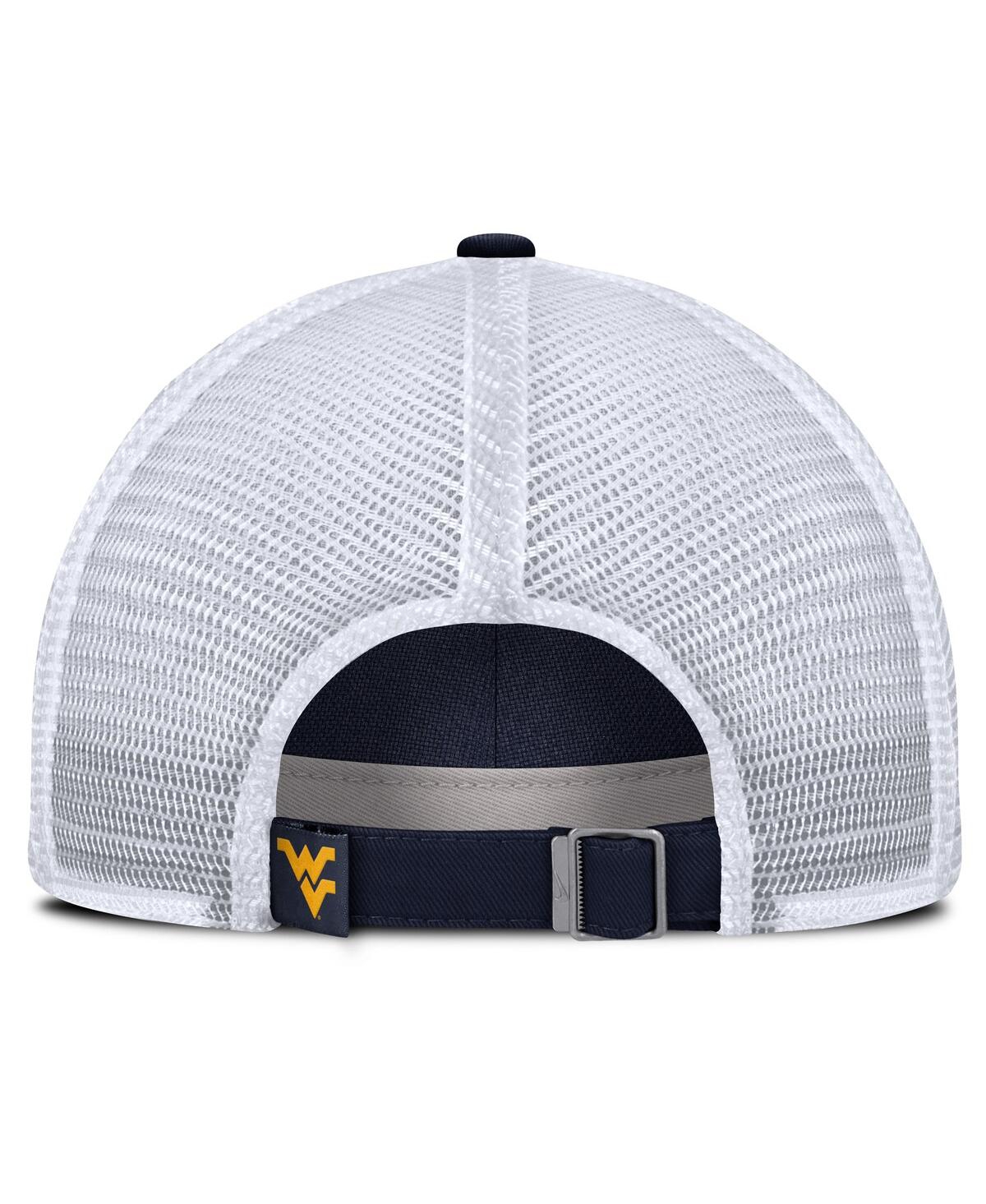 Nike Men's Navy West Virginia Mountaineers 2025 Gameday On-Field Club Adjustable Trucker Hat