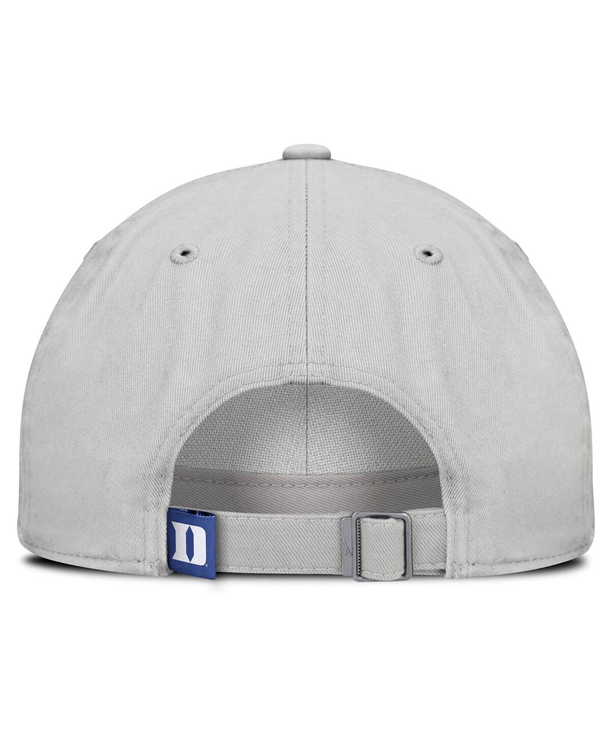 Nike Duke Off-field Club Gameday  Men's College Adjustable Hat In Gray
