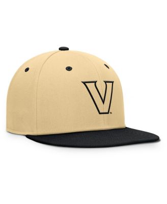 Men's Gold/Black Vanderbilt Commodores Balance Fitted Hat