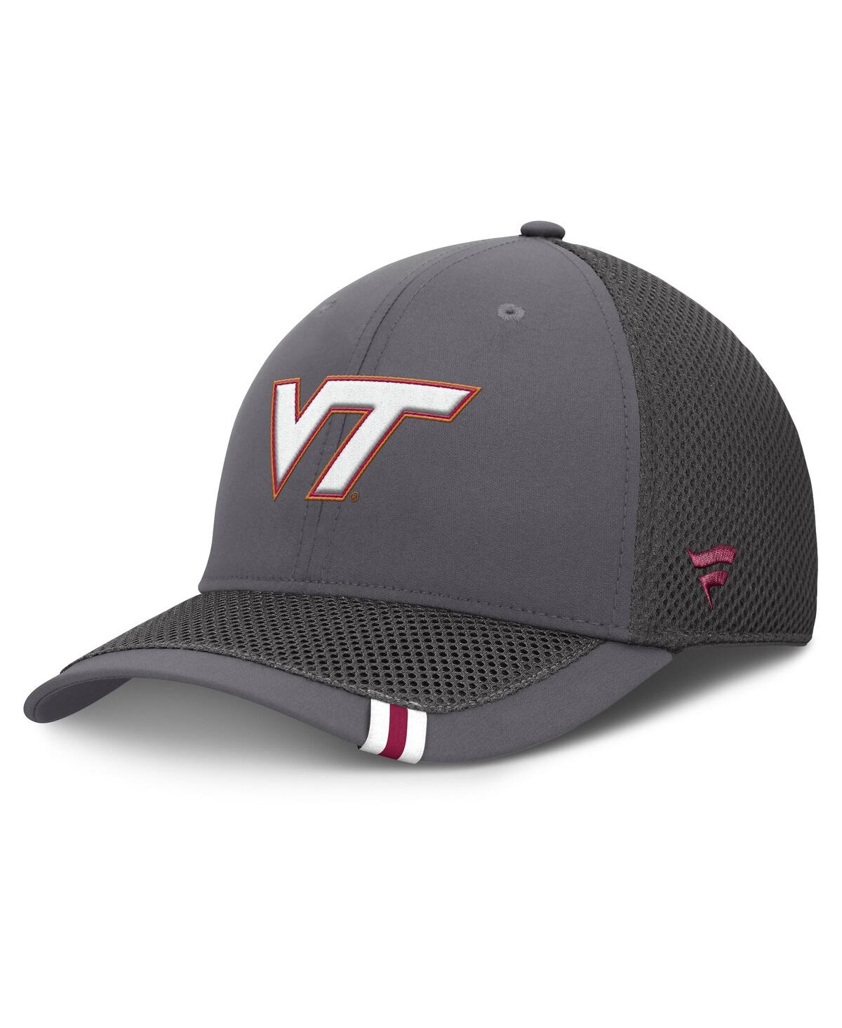 Fanatics Men's Gray Virginia Tech Hokies Clincher Flex Hat In Gray