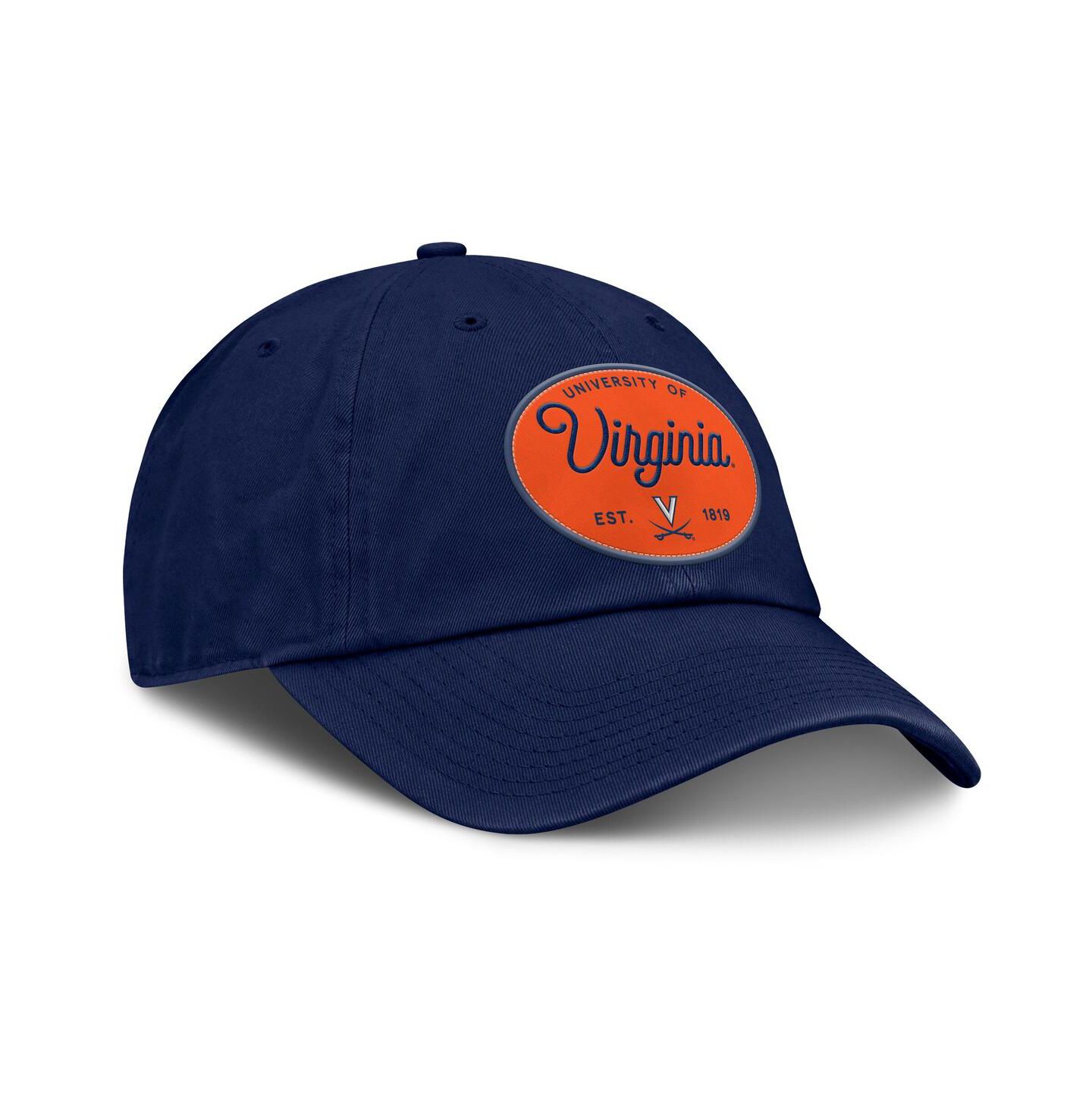 Женская кепка Fanatics Navy Virginia Cavaliers Candid Adjustable Hat — фото 3