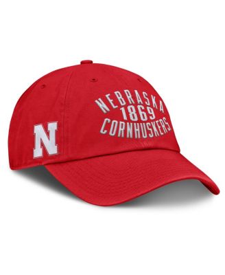 Fanatics - Men's Scarlet Nebraska Huskers Archer Adjustable Hat