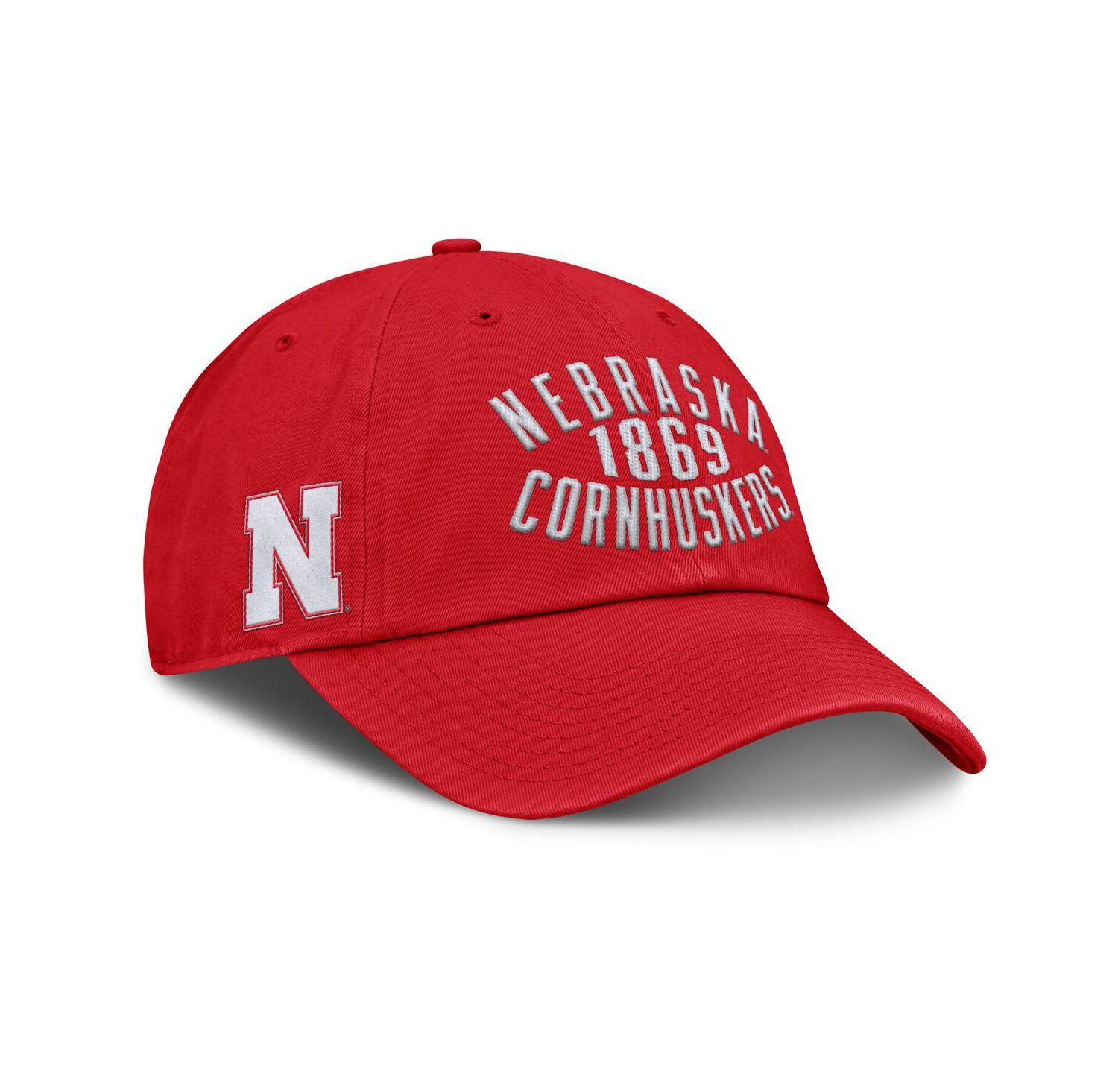 Men's Scarlet Nebraska Huskers Archer Adjustable Hat