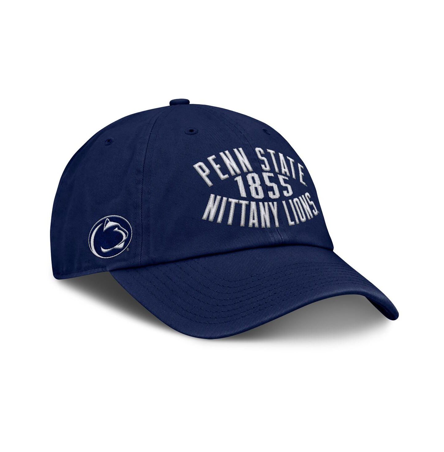 Мужская кепка Fanatics Navy Penn State Nittany Lions Archer Adjustable Hat — фото 1