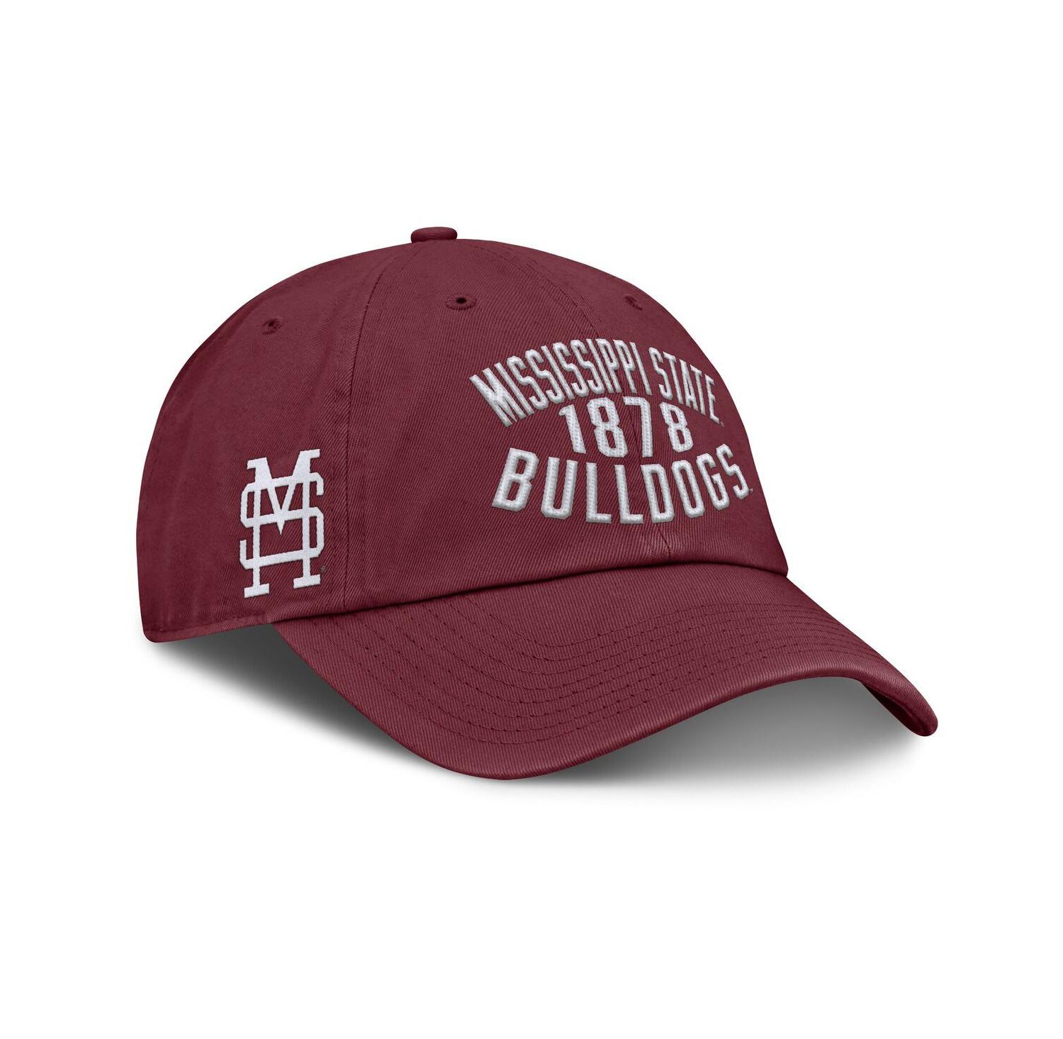 Men's Maroon Mississippi State Bulldogs Archer Adjustable Hat