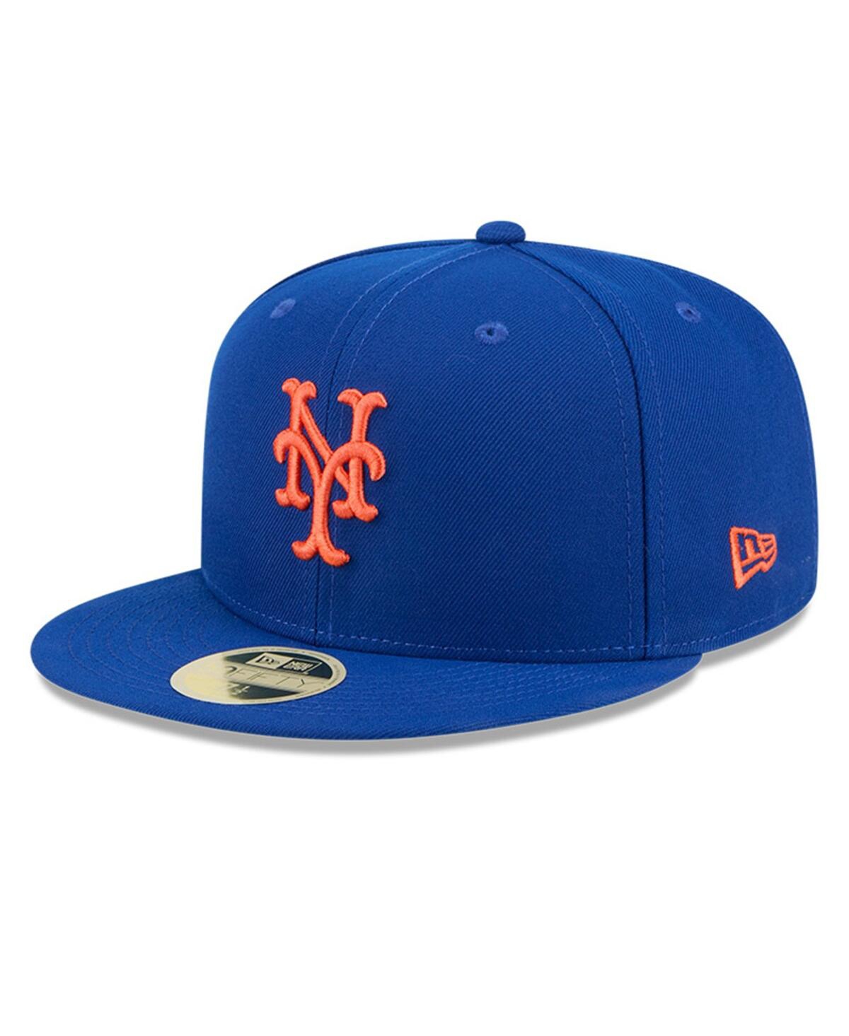 New Era Men's Royal New York Mets Baseball Hall Of Fame 59fifty Fitted Hat In Blue