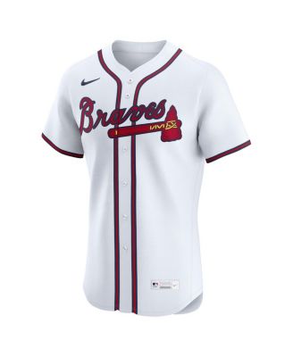 Men's Ronald Acuna Jr. White Atlanta Braves Home Elite Player Jersey