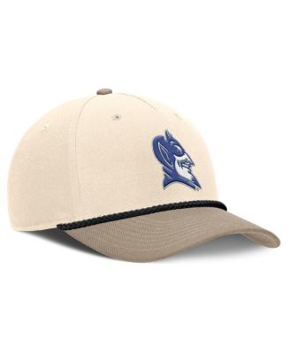 Men's Natural Duke Blue Devils Rise Legacy Throwback Logo Adjustable Hat