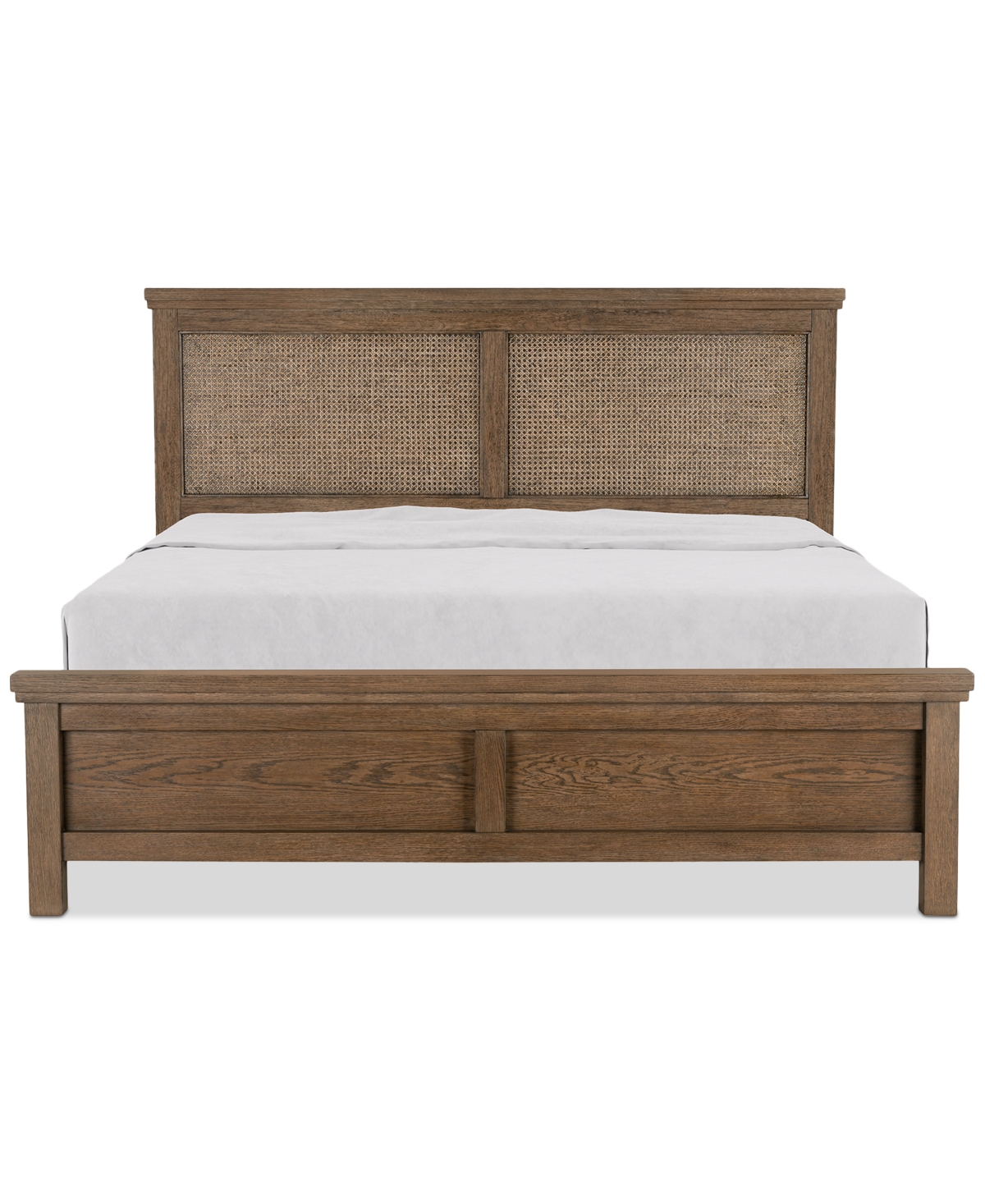 Macy's Alverton King Cane Bed, Created For  In Transparent
