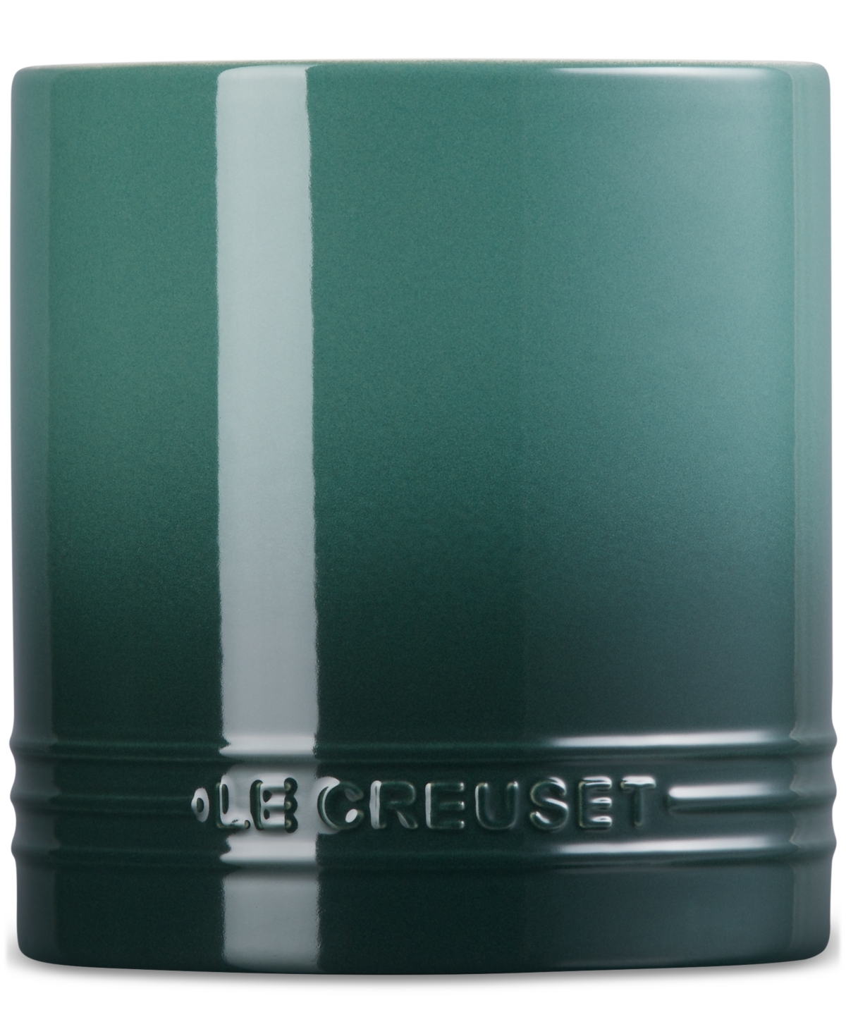 Le Creuset Signature Stoneware Utensil Crock In Green