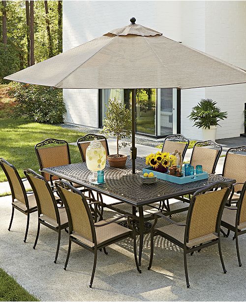 Furniture Beachmont Outdoor Patio Furniture Dining Sets & Pieces & Reviews - Furniture - Macy&#39;s