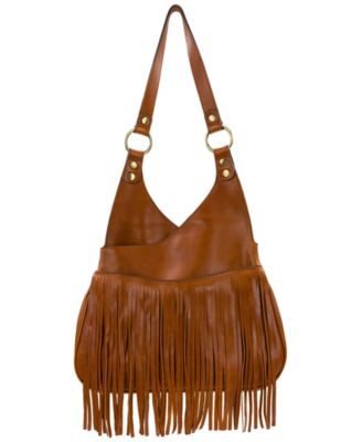 Pienza Medium Leather Shoulder Bag
