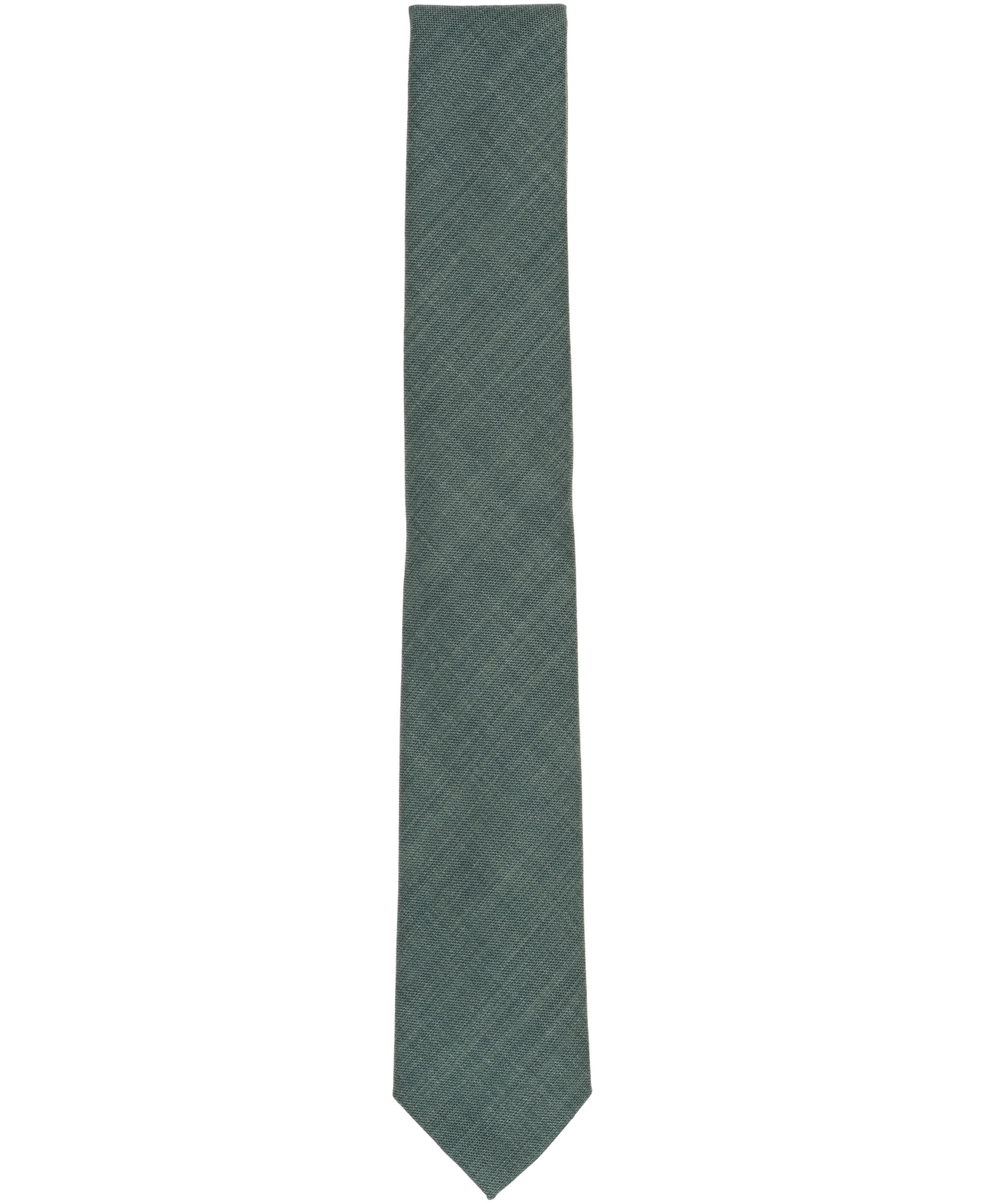 Bar Iii Men's Gatsby Solid Pattern Tie, Macy's Exclusive In Green