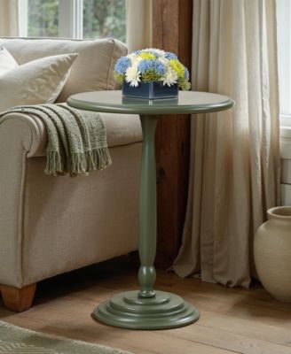 18" Wood Classic Accents Amelia Spindle Table